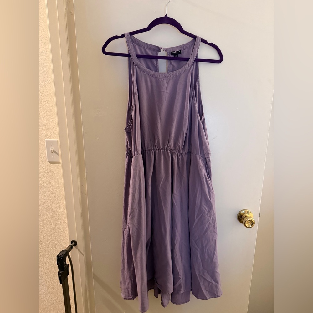 Torrid Lavender Midi Dress